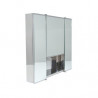Botiquin acero inoxidable 70 x 60 x 8 cm Dhinox