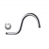 Brazo de ducha metalico 40 cm curvo Mozart